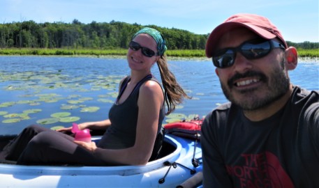 Kayaking Round Lake, NY